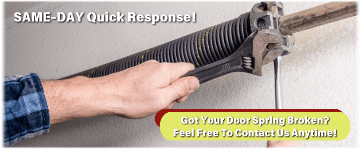 Broken Garage Door Spring Springfield TN